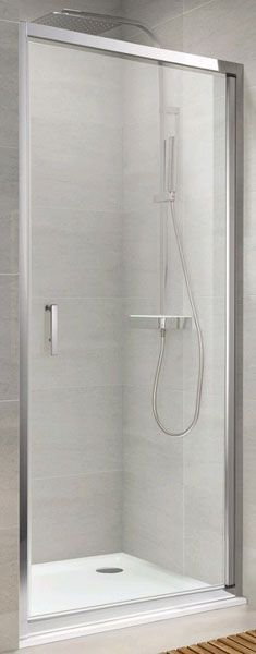 Душевые двери Koller Pool NS90G Neon 1-секционные распашные 900x1900 мм grape